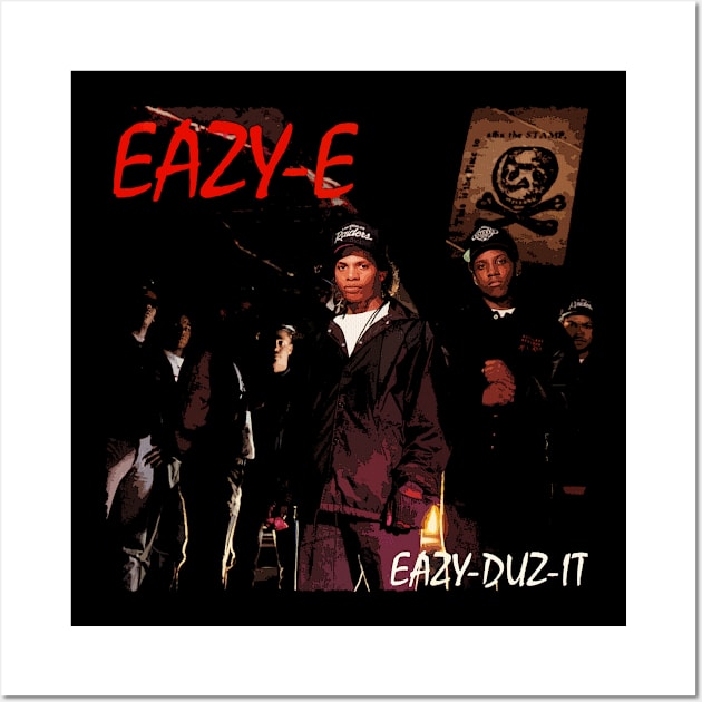 Eazy E The Ruthless Rapper In Candid Snaps Wall Art by Super Face